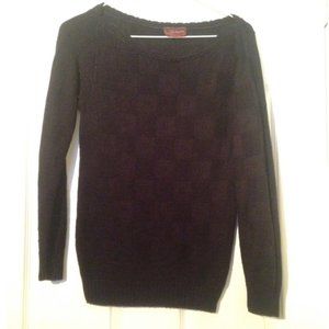 Black Keren Knit Sweater